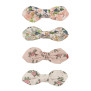 Set 4 mollette flora bow clips Mimi & Lula