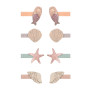 Set 8 mollette mermaid mini clips Mimi & Lula
