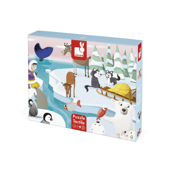 Puzzle gigante tattile la banchisa 20 pz Janod