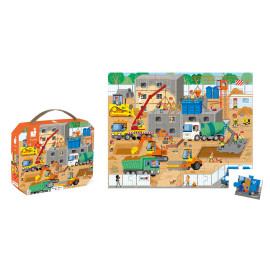 Puzzle cantiere 36 pz  Janod