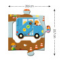Puzzle gigante cantiere 12+5 Djeco