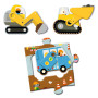 Puzzle gigante cantiere 12+5 Djeco