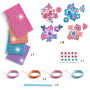 Crea 4 braccialetti in feltro Djeco Do it yourself 