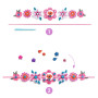 Crea 4 braccialetti in feltro Djeco Do it yourself 