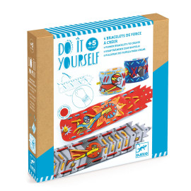 Crea 4 braccialetti dei superpoteri Djeco Do it yourself