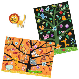 Stickers riposizionabili Acchiapparella Djeco