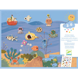 Stickers riposizionabili Vento d'estate Djeco
