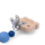 Portaciuccio in legno e silicone orsetto Moulin Roty