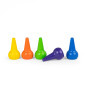 5 pastelli a cera a dita les popipop Moulin Roty