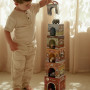 Set 10 cubi impilabili Forest friends Little Dutch