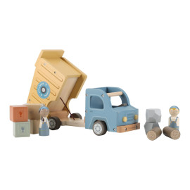 Camion della spazzatura con personaggi Little Dutch