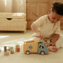 Camion della spazzatura con personaggi Little Dutch