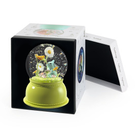 Lampada notturna palla di neve coniglietto Djeco