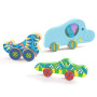 Puzzle incastro puzz & roll Bariolo Djeco
