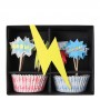 Cupcake kit super hero 24 pezzi