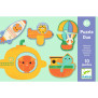 Puzzle duo veicoli Djeco
