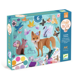 Cofanetto creativo fluffy box Djeco