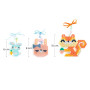 Kit perline d'acqua animali pelosi Djeco