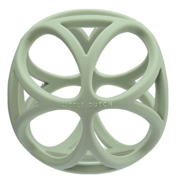 Ball sensoriale in silicone verde Little Dutch