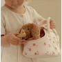 Peluche cane Jackie con cuccia e accessori Little Dutch