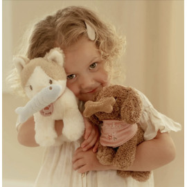 Peluche gatto Marley con cuccia e accessori Little Dutch