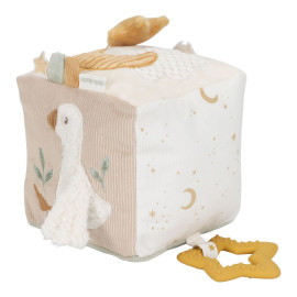 Cubo morbido multiattività Goose and baby bunny Little Dutch