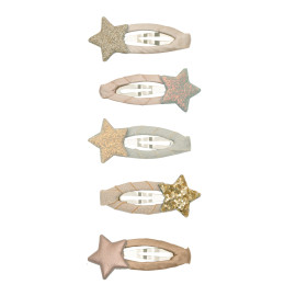 Set 5 mollette clic clacs Stellina Mimi & Lula