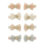Set 8 mollette mini clips tutu bow Mimi & Lula