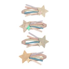 Set 4 mollette star trail clic clacs Mimi & Lula