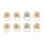Set 8 elastici mini tulle rosette Mimi & Lula