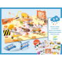Stickers riposizionabili lift up veicoli Djeco