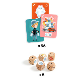 Gioco a dadi SOS Mission Djeco