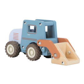 Ruspa con personaggio in legno Little Dutch