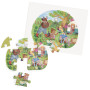Set 4 puzzle bella giornata 4x12 pz Yes Minouchkas Moulin Roty