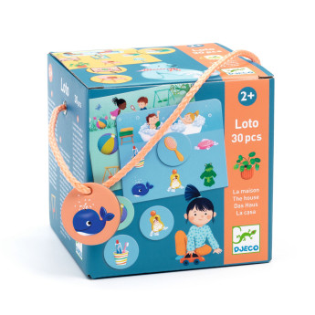 Tombola loto la casa Djeco