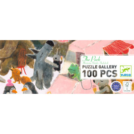 Puzzle the park 100 pz Djeco