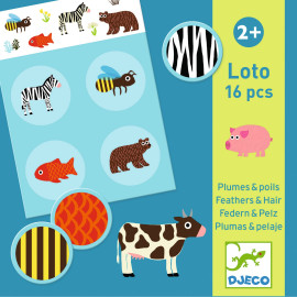 Tombola loto le pellicce Djeco