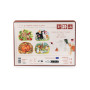 Set 4 puzzle gli animali del giardino 4x12 pz Moulin Roty