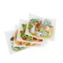 Set 4 puzzle gli animali del giardino 4x12 pz Moulin Roty