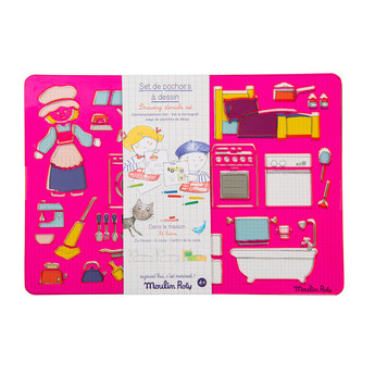 Stencil la casa Moulin Roty