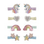 Set 8 dreamy unicorn mini clips Mimi & Lula