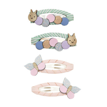Set 4 hungry caterpillar clic clacs Mimi & Lula