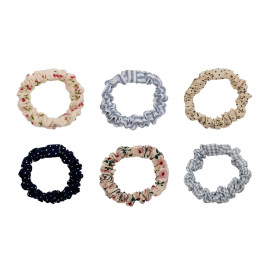 Set 6 mixed scrunchies Mimi & Lula