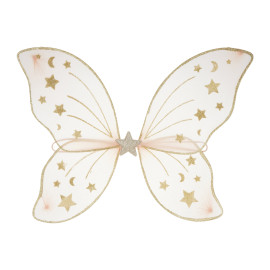 Ali in tessuto super starry night wings pink Mimi & Lula