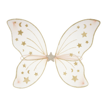 Ali in tessuto super starry night wings pink Mimi & Lula