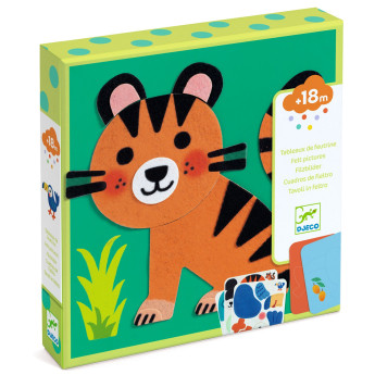 Tavole di feltro animali morbidi Djeco