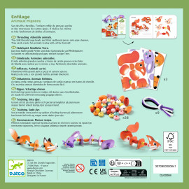 Kit creativo Infilatura animali Djeco