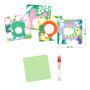 Schede con pennarello ad acqua Peekaboo Djeco