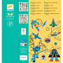 Stickers Robot 160 pz Djeco