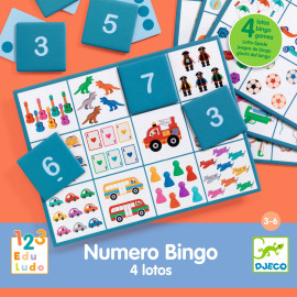 Numero bingo Djeco